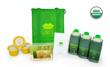 Chef V Cleanse Ingredients 