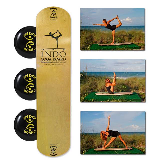 Indo Board Yoga Balance Board Exercies