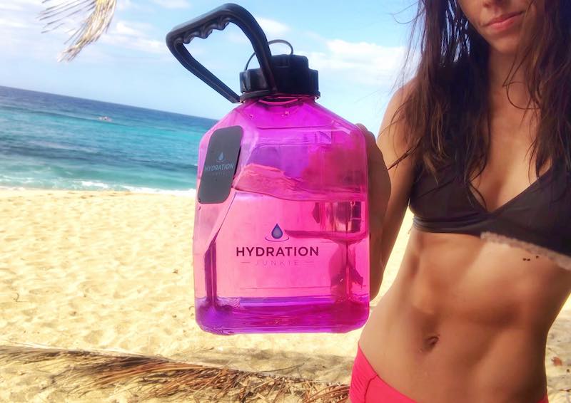 Hydration Jug On The beach