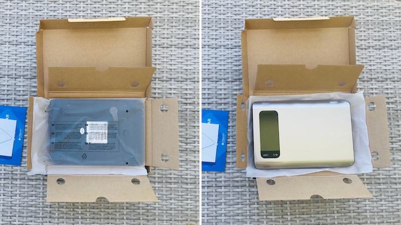 unpacking the scale and set up