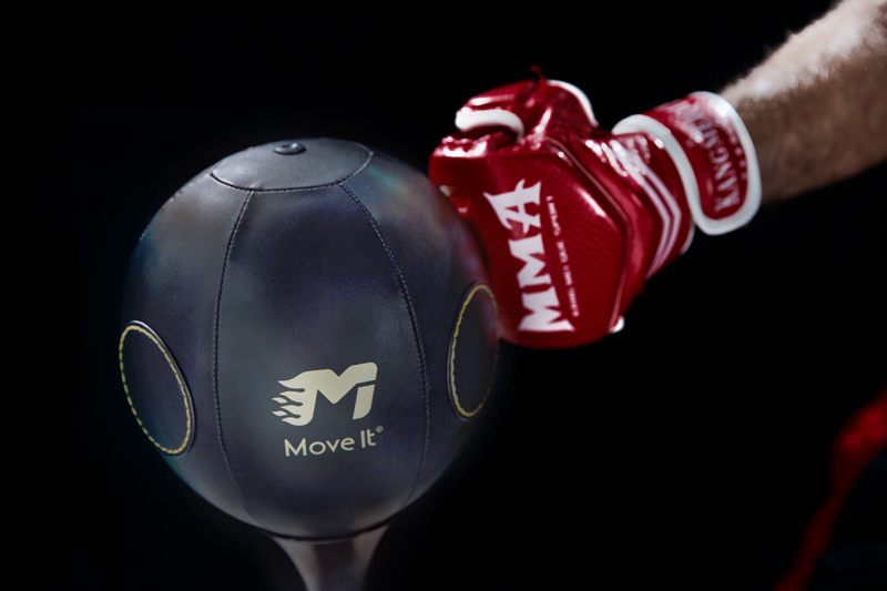 App-connected freestanding punching bag aims to bring you the boxing experience straight to your home