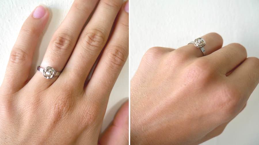 defender ring on finger 