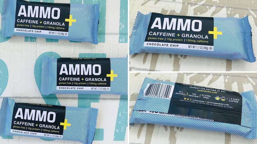 Ammo Energy Bar Caffeinated Granola Bar