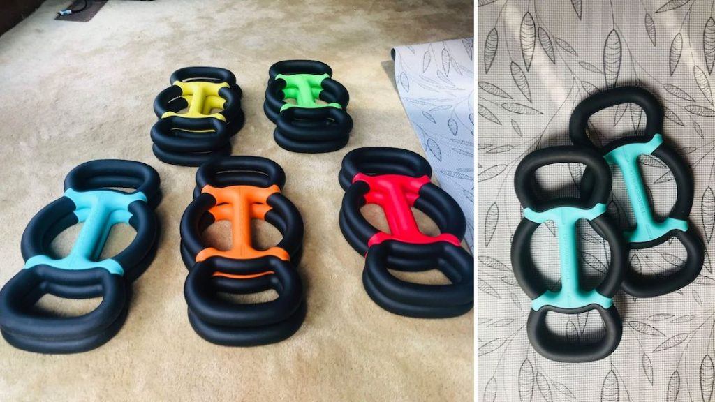 GRIPBELL weight set and design