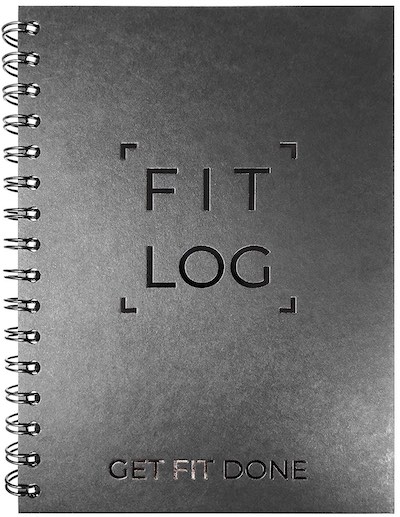 workout and fitness planner and log book